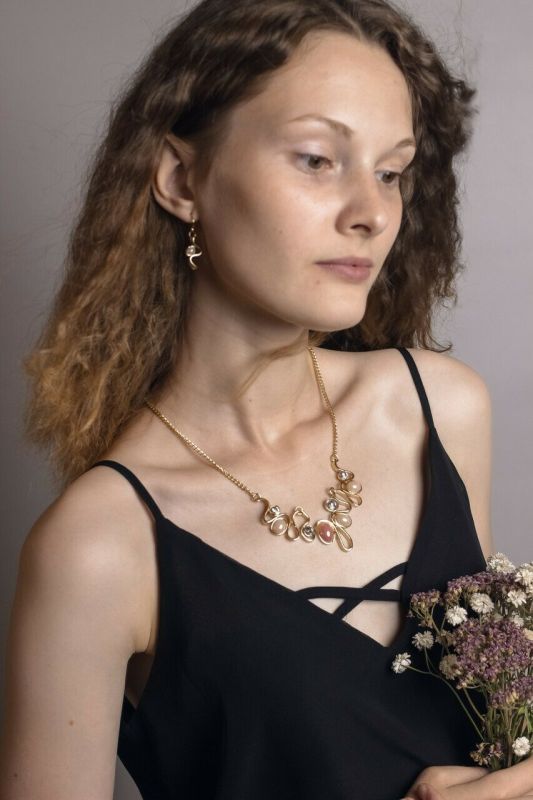 Set (necklace, earrings) V423577907270 V423577907270