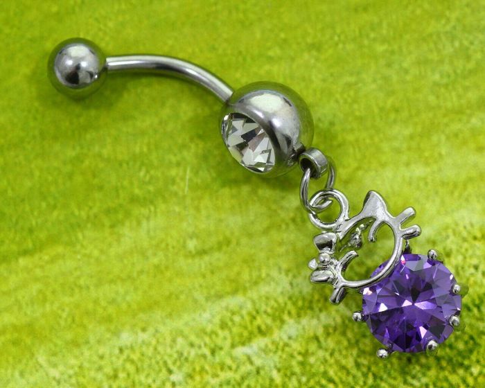 Belly button piercing F391 F391