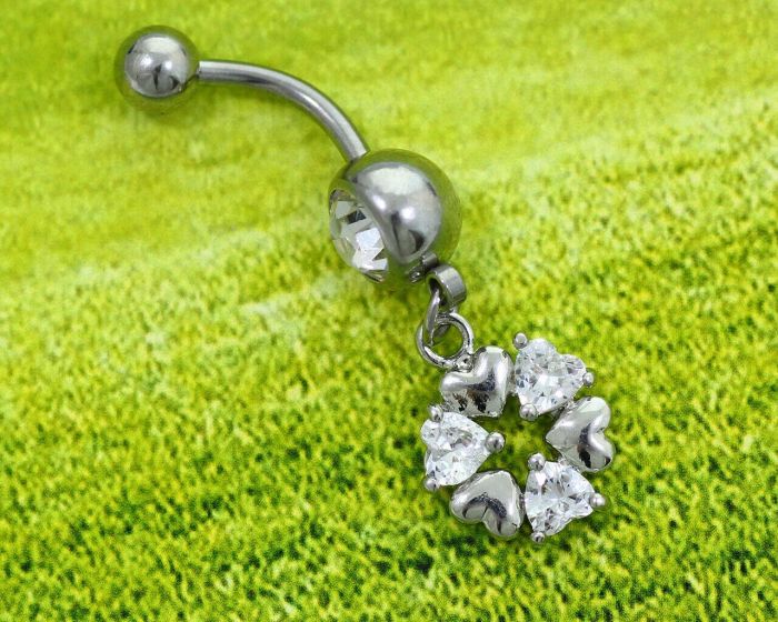 Belly button piercing F393 F393