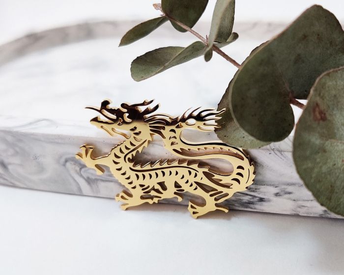 Dragon Brooch G710774907180