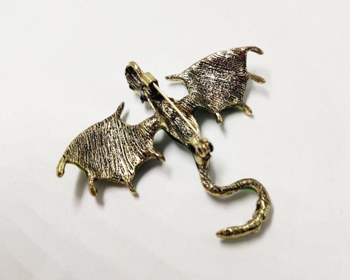 Flying Dragon Brooch Pendant G738675907195