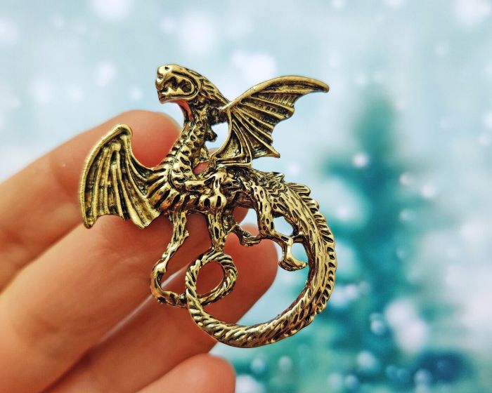 Dragon Brooch G739174907180
