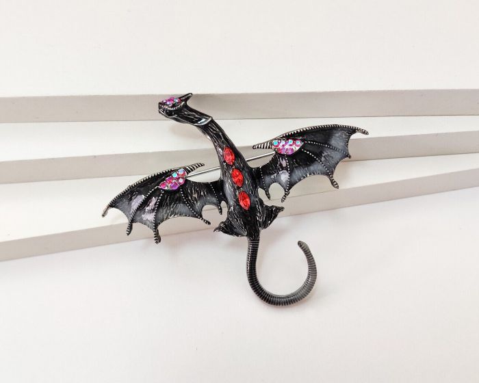 Flying Dragon Brooch Pendant G754975507210