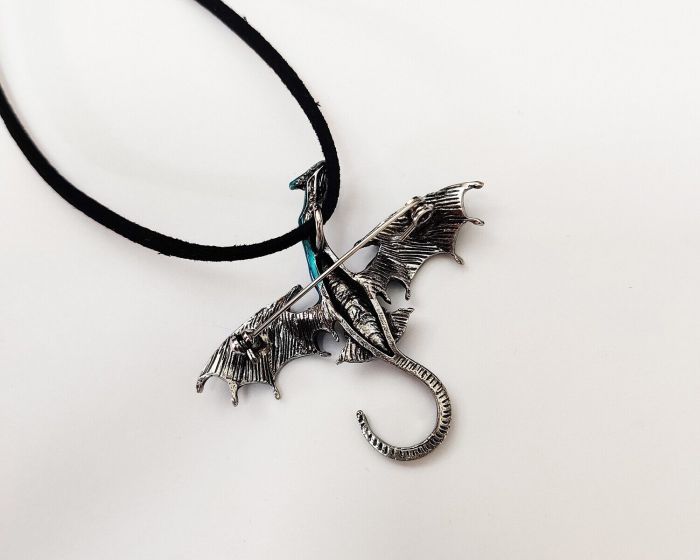 Flying Dragon brooch pendant G759575507220