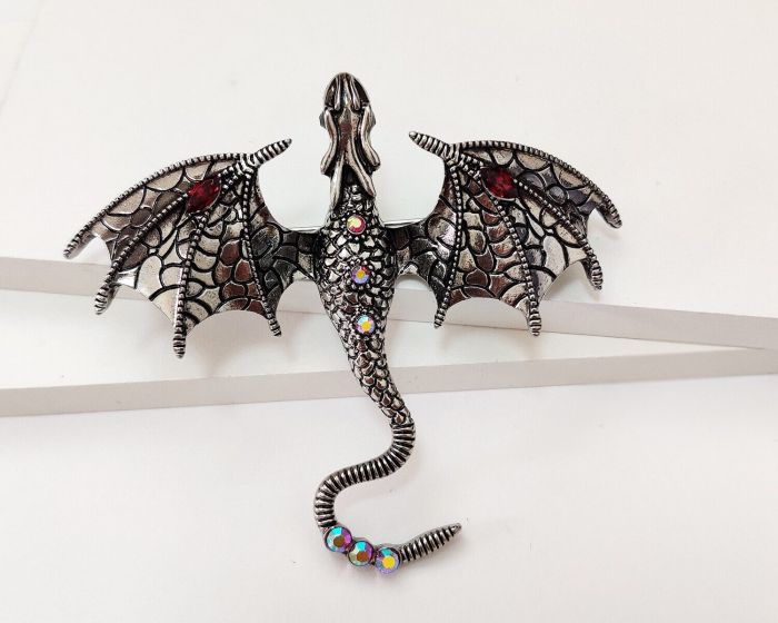 Flying Dragon Brooch Pendant G755775507220