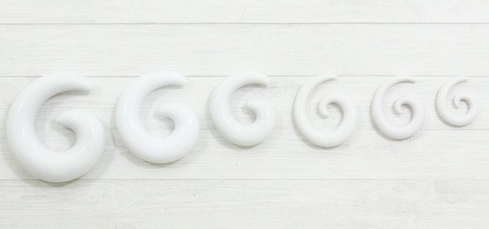 Spiral earring (8 mm) Sale-1368 Sale-1368