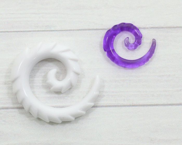 Spiral earring (2 mm) Sale-1381 Sale-1381