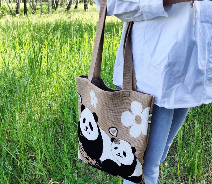 Panda handbag R0824