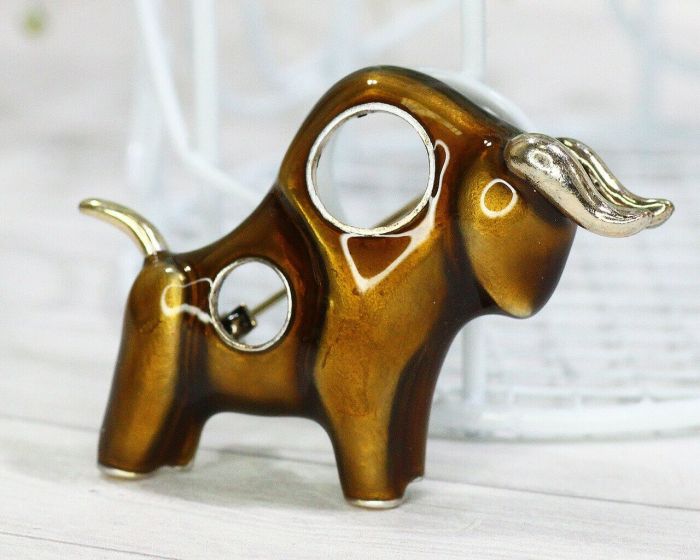 New Year Symbol Brooch F642075907198 F642075907198