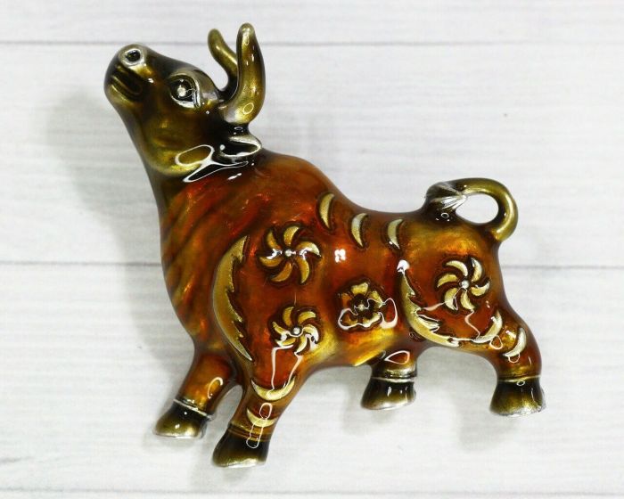 New Year Symbol Brooch F642375907198 F642375907198