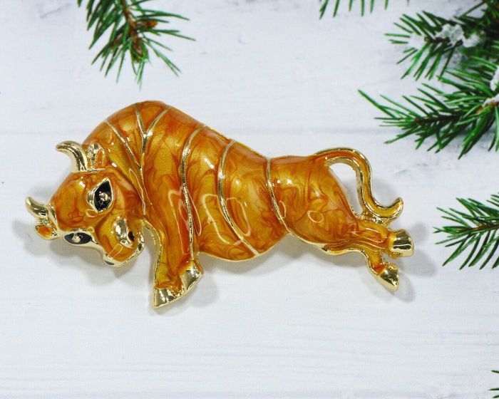 New Year's Symbol Brooch F660474507150 F660474507150