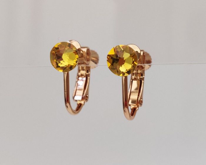 Clip-on earrings with Swarovski crystals G874874907180
