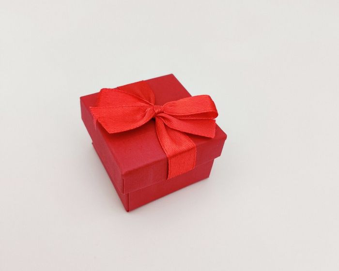 Gift box with ribbon 91701/Red