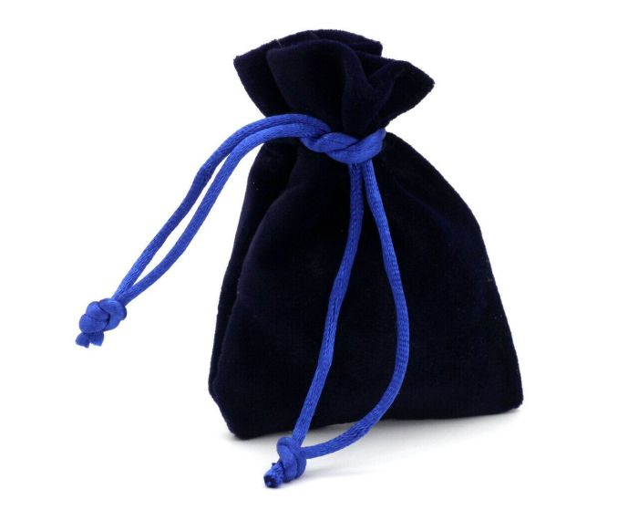 Gift velvet bag (8.5*6.5 cm) G1011/ Blue