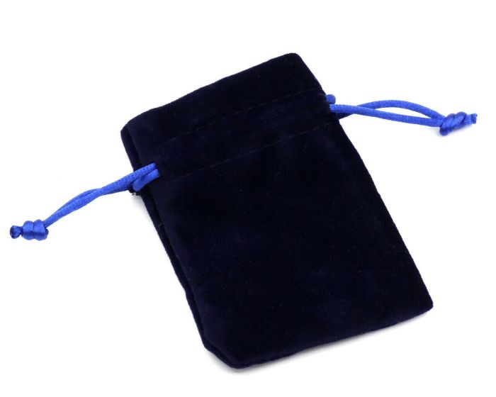 Gift velvet bag (8.5*6.5 cm) G1011/ Blue