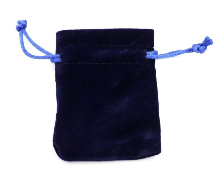 Gift velvet bag (8.5*6.5 cm) G1011/ Blue