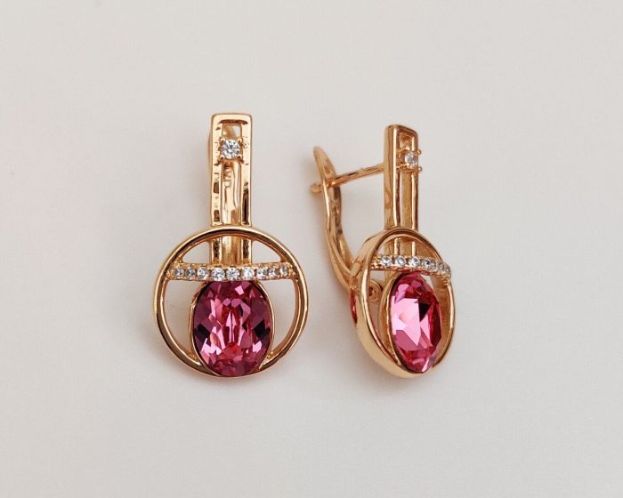 Earrings with Swarovski crystals R096178907380