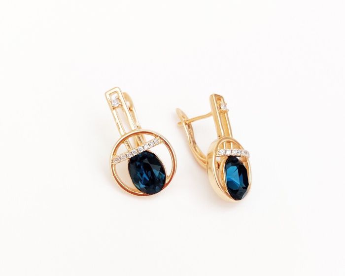 Earrings with Swarovski crystals R096878907380