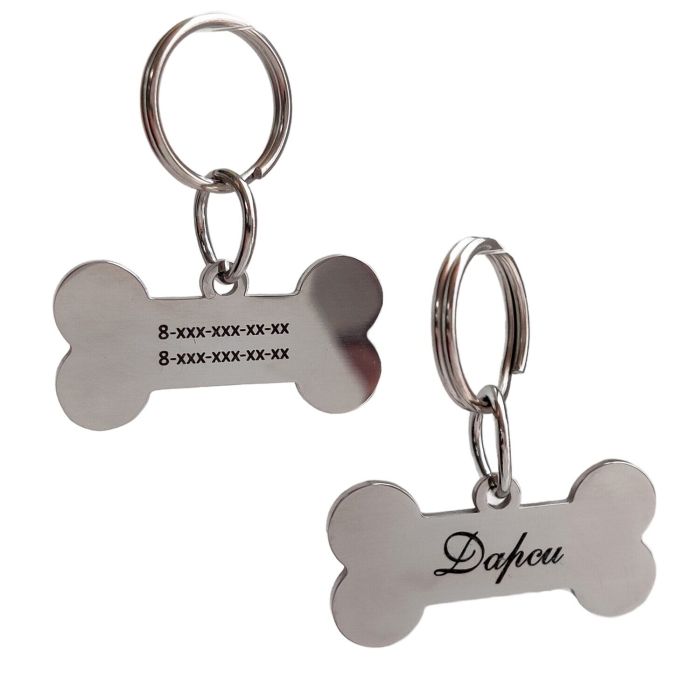Dog tag with custom engraving DOG_3