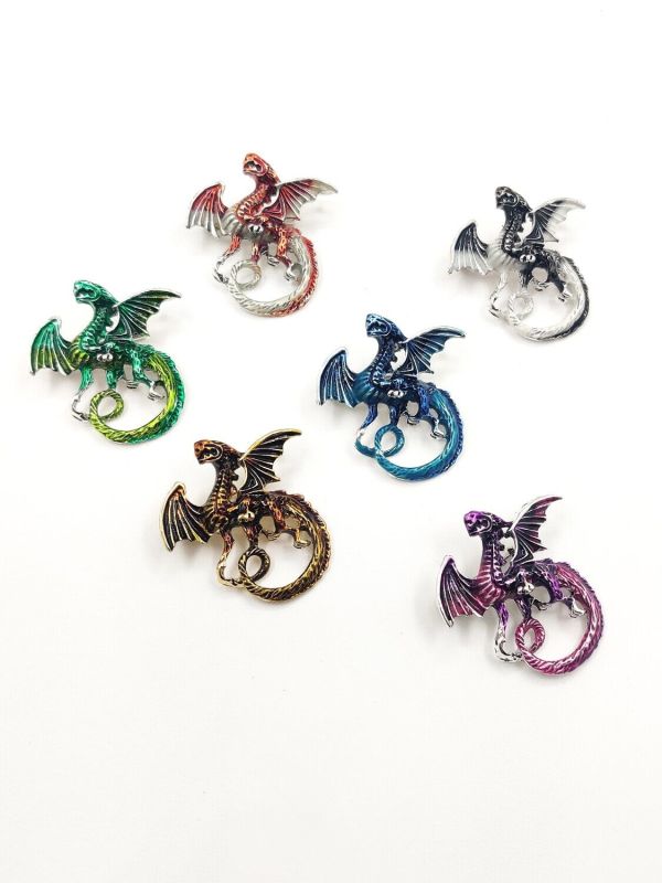 Golden Dragon Brooch G721574907180
