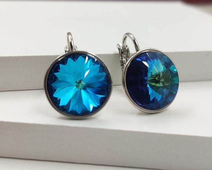 Earrings with Swarovski crystals G6427710807360
