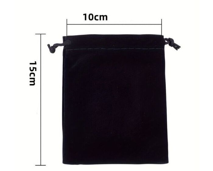 Velvet gift bag (10*15 cm) G1009/ Black