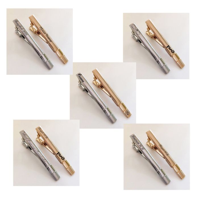 Tie clip with your engraving R1889-1890