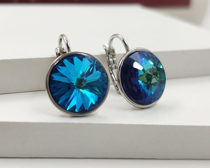 Earrings with Swarovski crystals G6427710807360