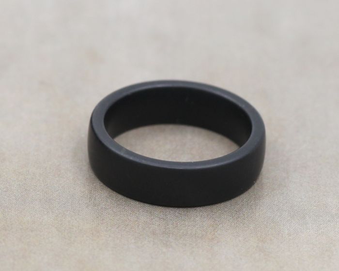 Ring with matte ceramic R1081(GR)