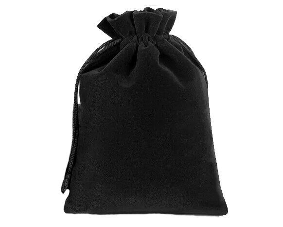Velvet gift bag (10*15 cm) G1009/ Black