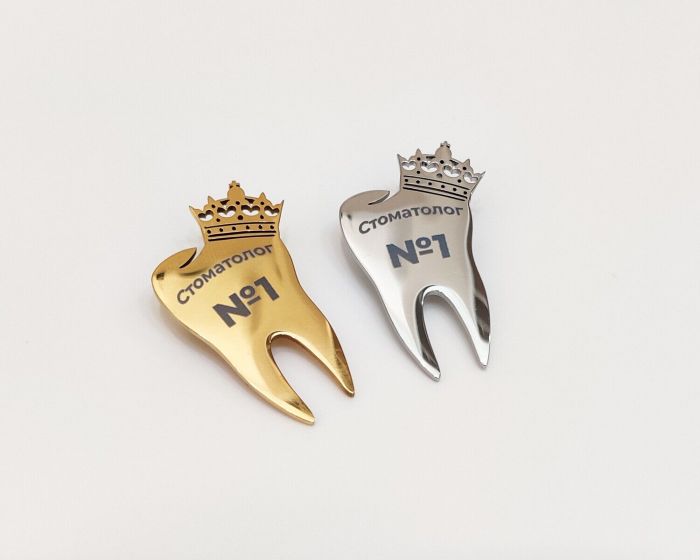 Brooch for engraving G7102